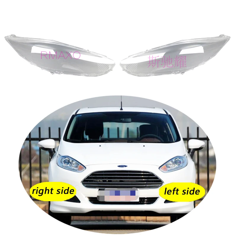 

Use For Ford Fiesta 2013-2015 fiesta Transparent Headlamp Cover Lamp Shade Front Headlight Shell Lampshade Lens shell