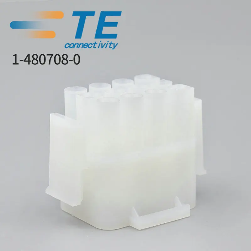 

500PCS 1-480708-0 Original connector come from TE 12p female shell white