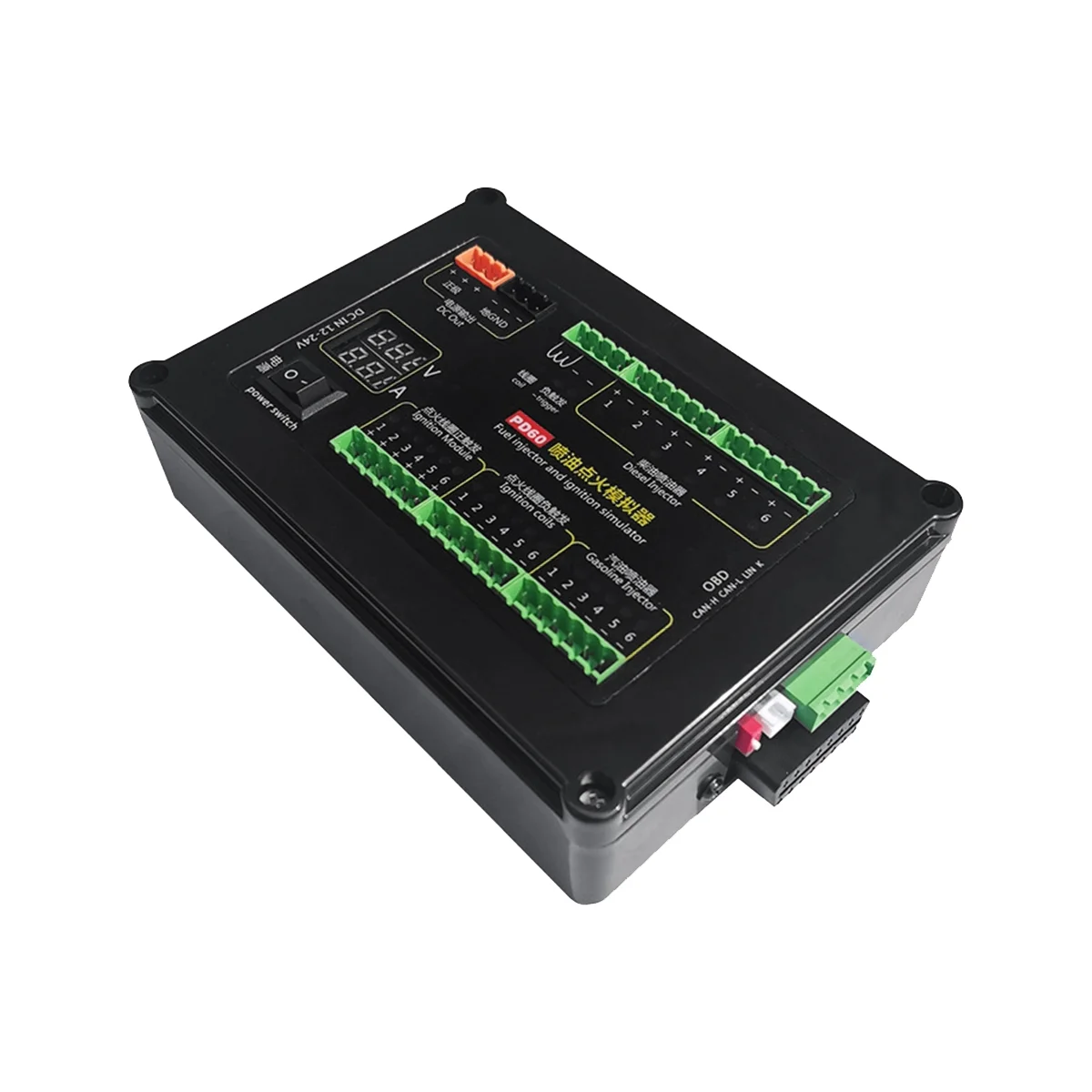 

PD60 симулятор зажигания при впрыске топлива, платформа для обслуживания ЭБУ, испытательное оборудование для компьютера на бензиновом транспортном средстве