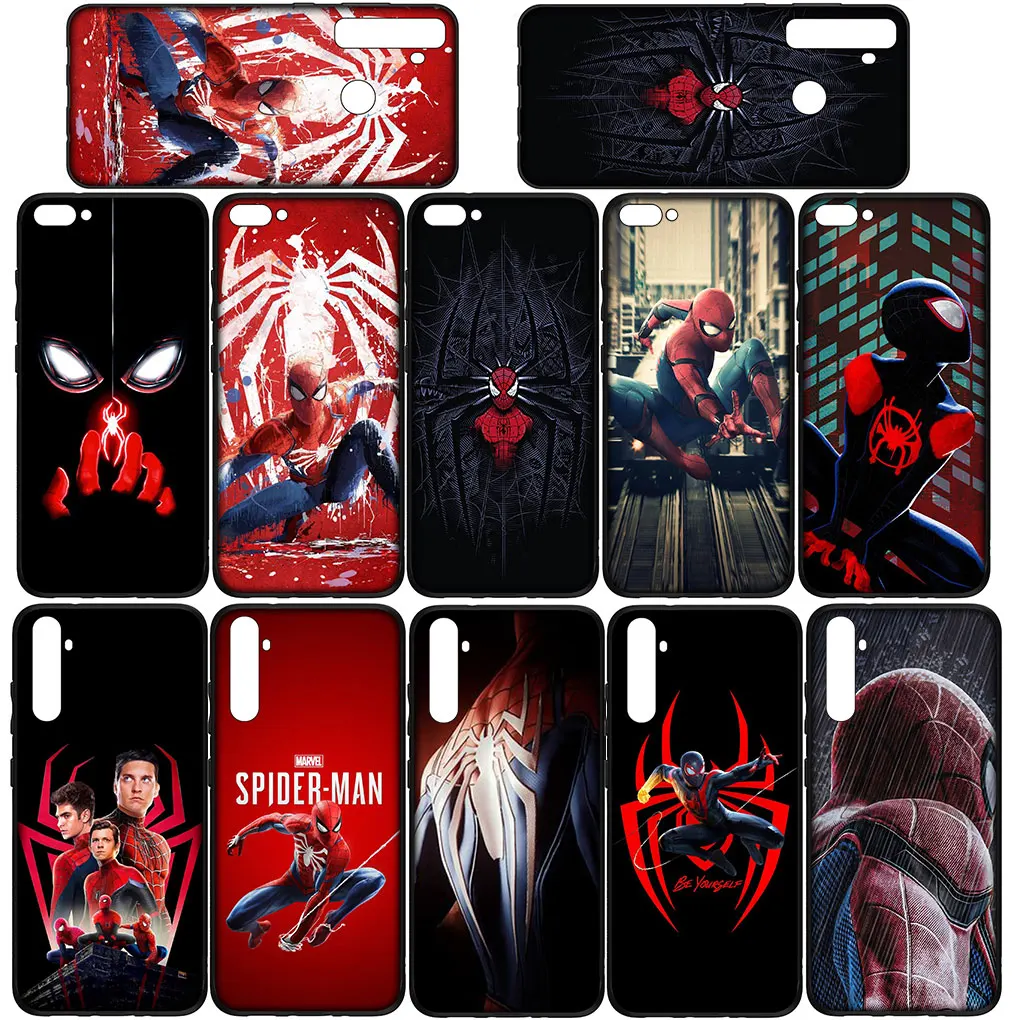 Мягкий чехол Spiderman Marvel Человек-паук для Huawei Nova 3i 3 5t 2i 2 4E 7 SE Mate 10 20 P20 P30 Pro P10 Lite