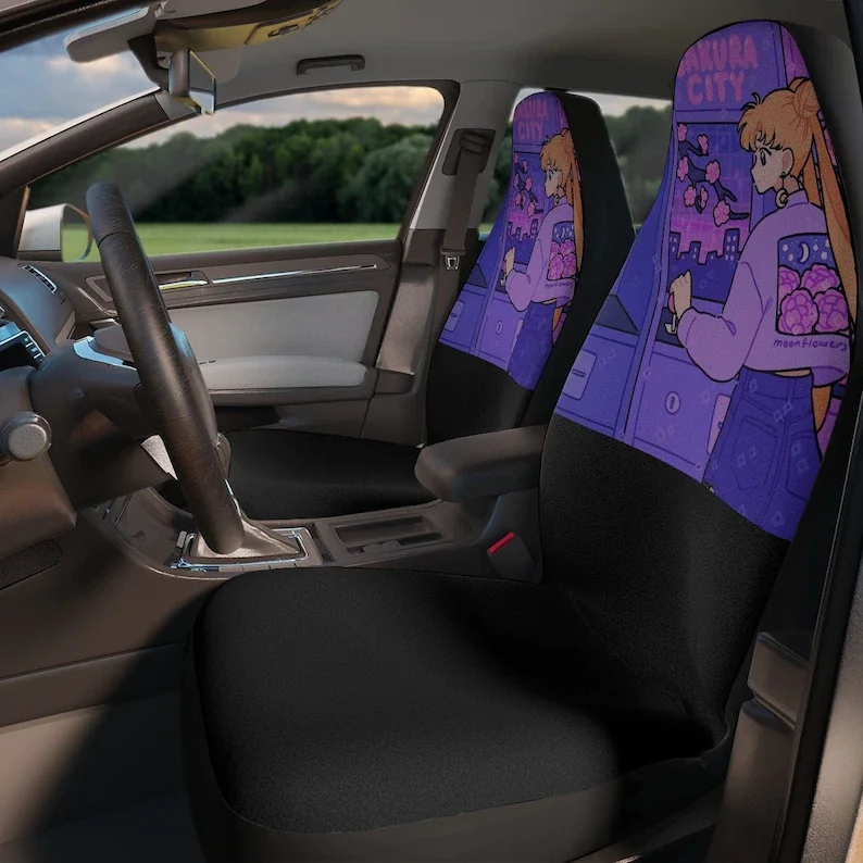 

Sailor Moon car seat covers for vehicle, cute car access, kawaii car accessori, pink, car accessor, car accessories for teens, v