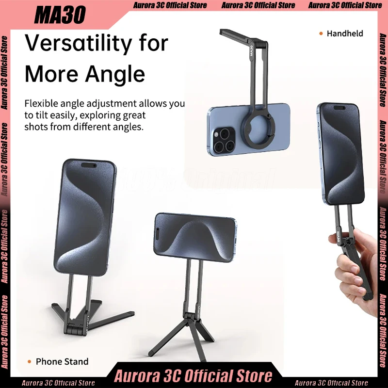 Ulanzi Ma30 карабинный штатив для телефона магнитный настольное крепление