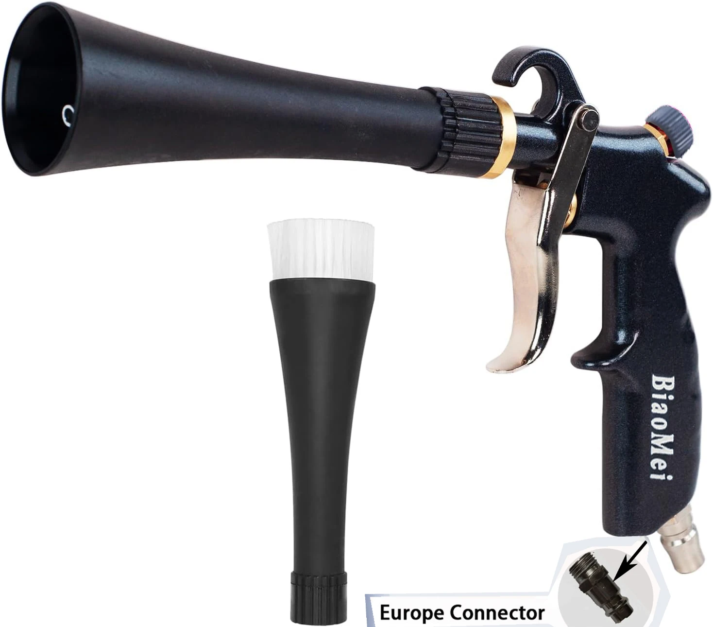 

Пневматический Пистолет Tornador Для Чистки Салона Автомобиля, Инструмент Для Детальной Очистки Под Высоким Давлением С Насадкой