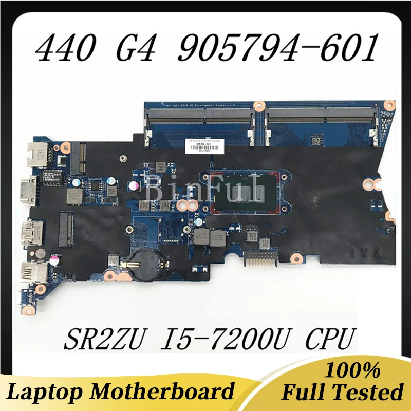 905794-601 905794-501 905794-001 810242-002 для ProBook 430 440 G4 материнская плата для ноутбука с процессором SR2ZU I5-7200U 100% полное тестирование ОК