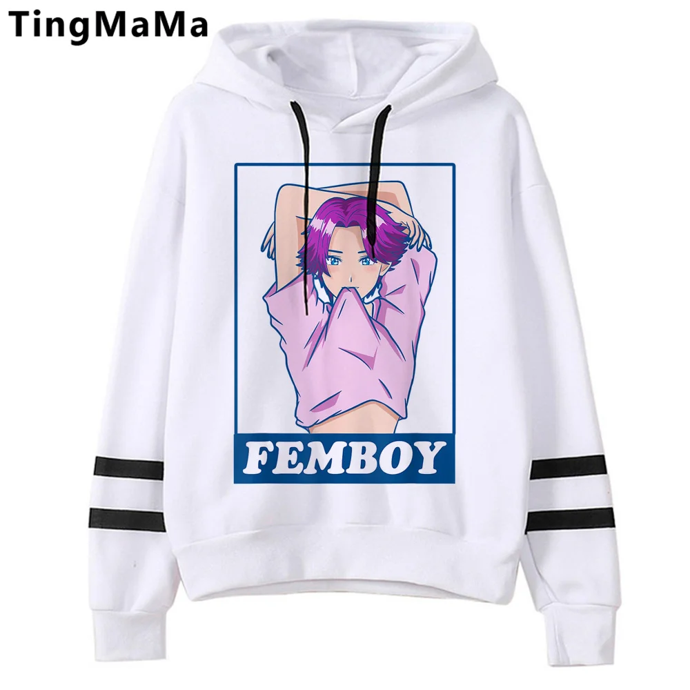 femboy hoodies women harajuku funny japanese graphic clothes women vintage clothing