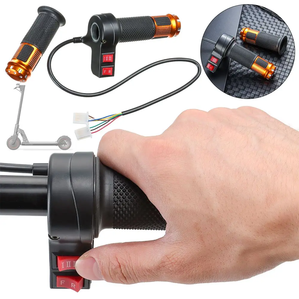 

24V/36V/48V/64V/72V/96V electric bicycle throttle with 3 speed controller and forward reverse for ebike/scooter/tricycle