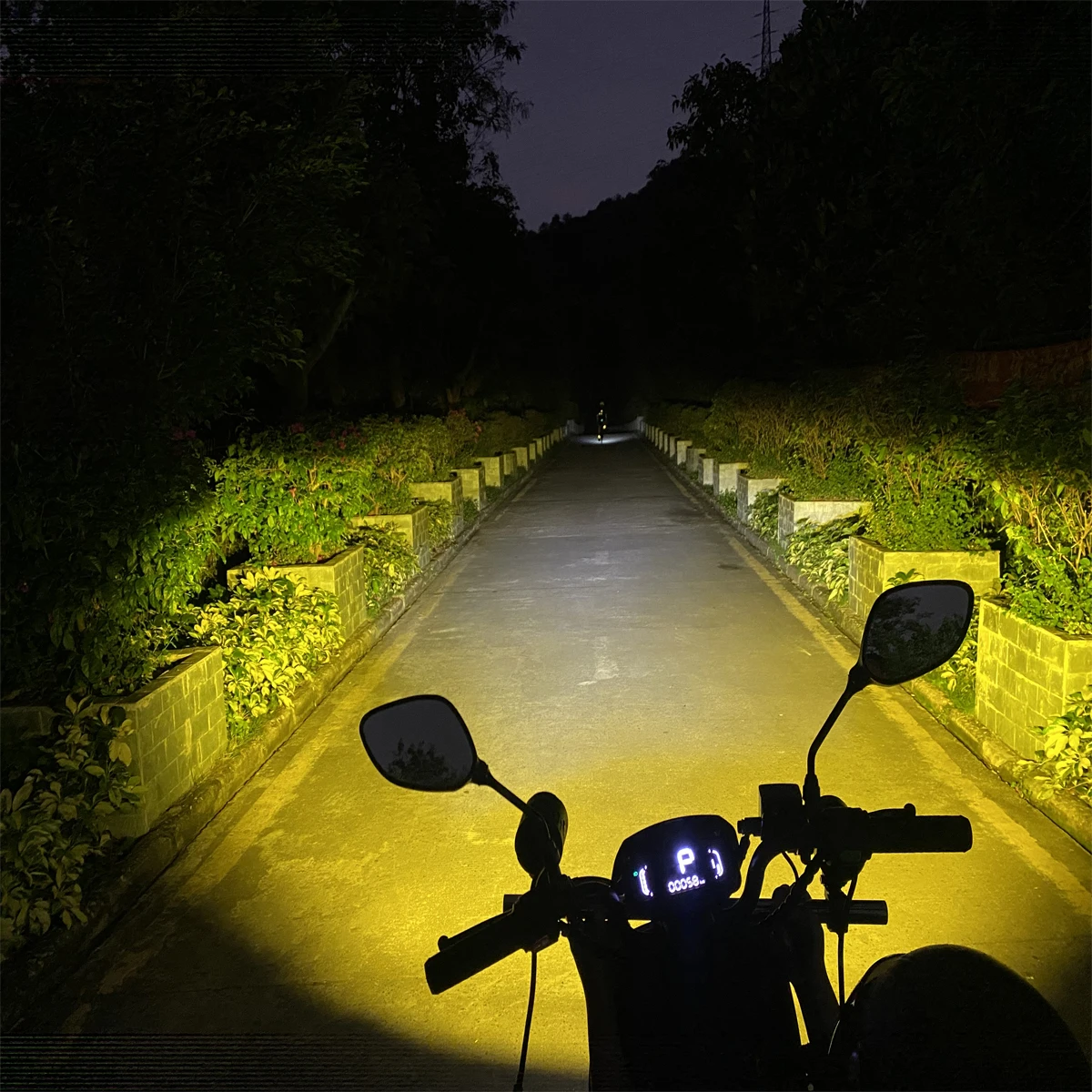 Фара мотоциклетная светодиодная KD50 12 В 12000 лм