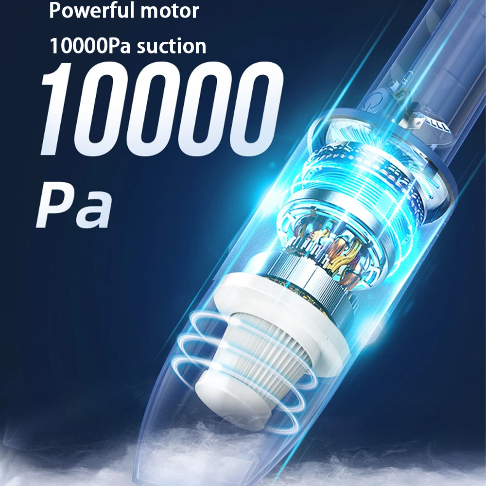 Беспроводной Автомобильный Пылесос Высокой Мощности С Сильным Всасыванием