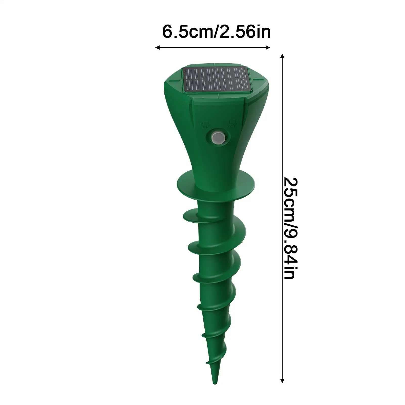 Новый репеллент для кротов и змей на солнечной энергии для газона, двора, сада, улицы, ультразвуковые средства, шипы, большая площадь (art.: 3920d47bd21ef) - 3920d47bd21ef
