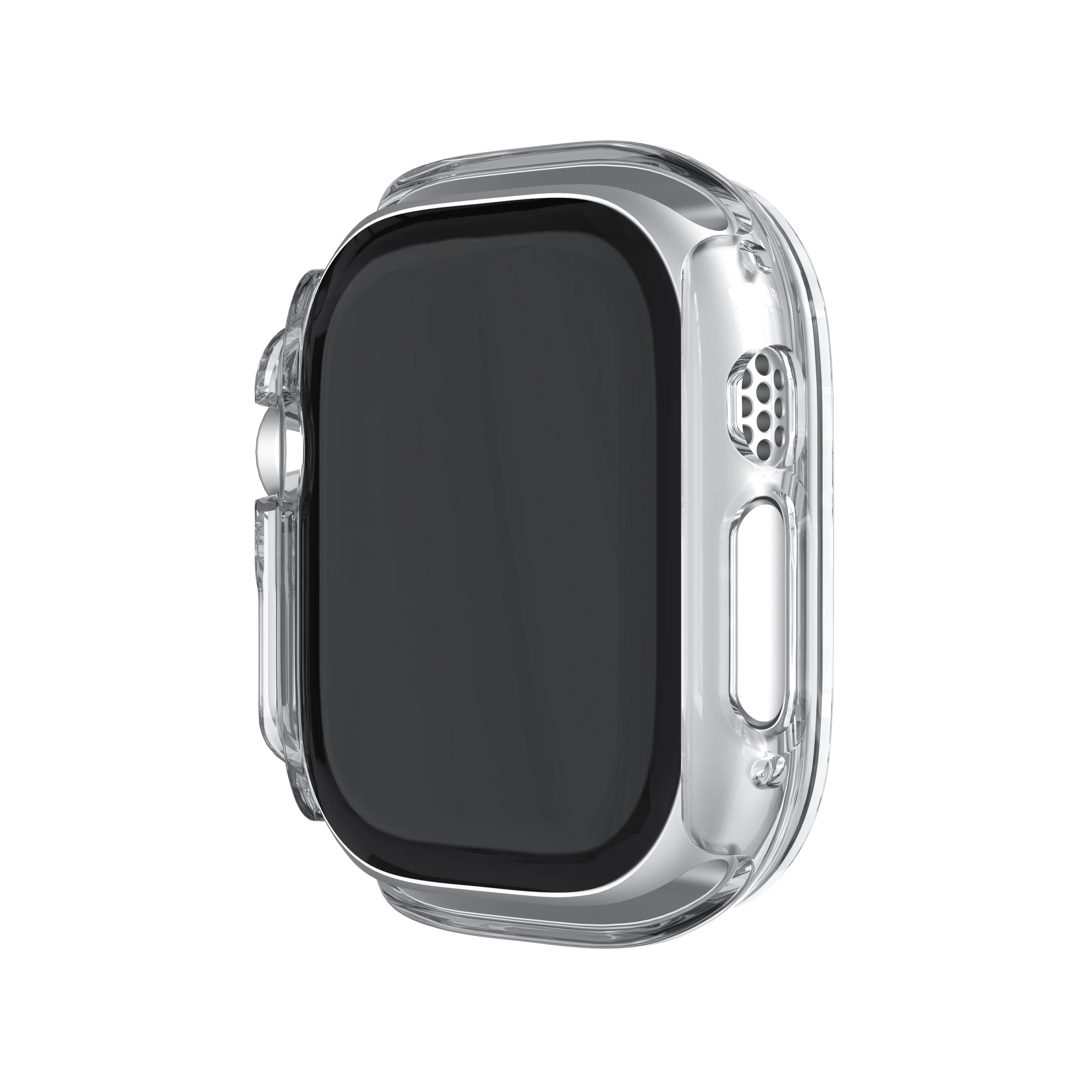 Фото Жесткий Тонкий чехол из поликарбоната для Apple Watch Ultra 49 мм защитный чехол с покрытием для iwatch 8 49 мм ultra №4