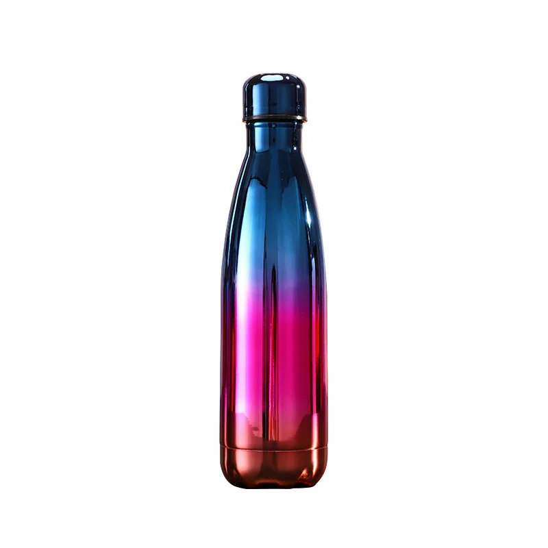 

Plating style 304 stainless steel thermos bullet water bottle 350-1000ml large capacity customized accepetable