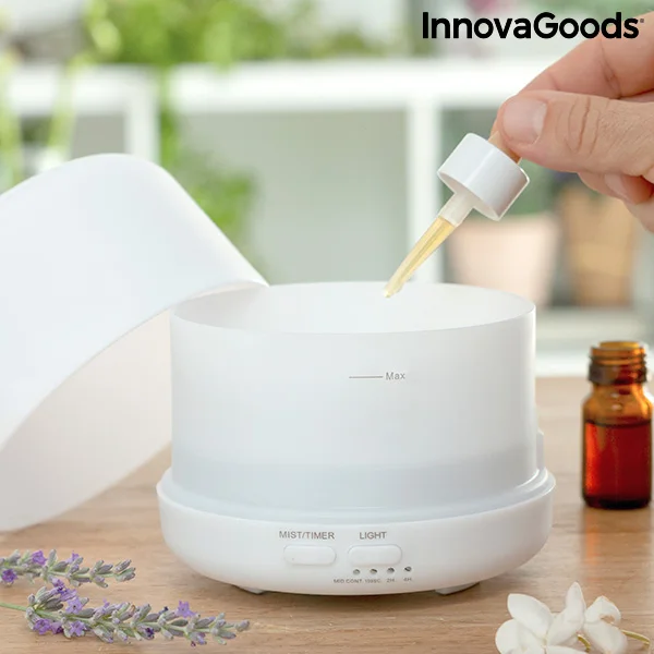 Арома-распылитель ультразвуковой увлажнитель с разноцветный светодиодный Steloured