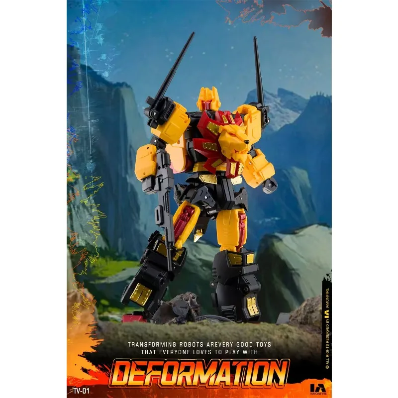【В НАЛИЧИИ】Коллекционная игрушка-трансформер TV-01 TV01 Predaking The Sharp Claws, мини-фигурка робота (art.: 3920d4eaff11b) - 3920d4eaff11b