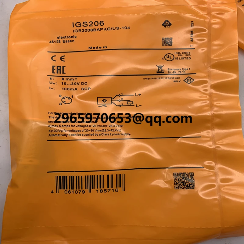 Новый датчик для бесконтактного переключателя IGS205 IGS206 IGS207 IGS208 IGS209 в наличии