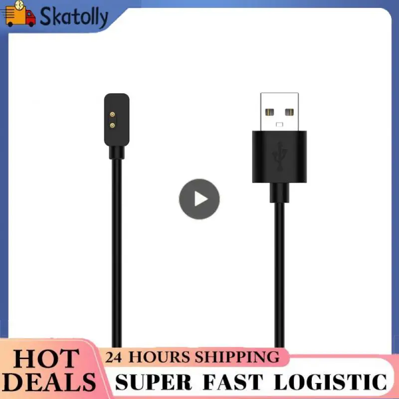 

5v Smart Watch Charger Fast Charging Safety Watch Charging Cable Anti-interference Watch Accessories Black For Charger