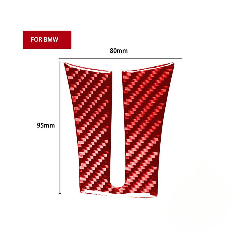 

For BMW Z4 E85 2003 2004 2005 2006-2008 Carbon Fiber Sticker Car Steering Wheel Button Frame Cover Trim interior Car Accessories