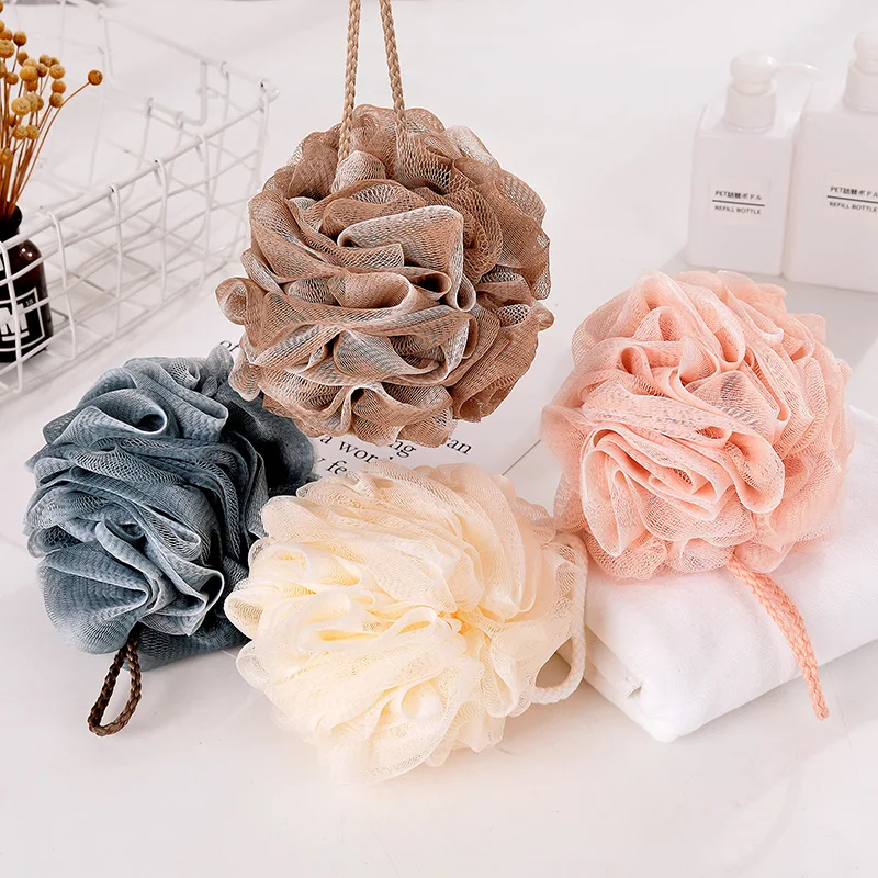 

Bath Products New Multi-Color Mesh Sponge Bath Supplies Foaming Net