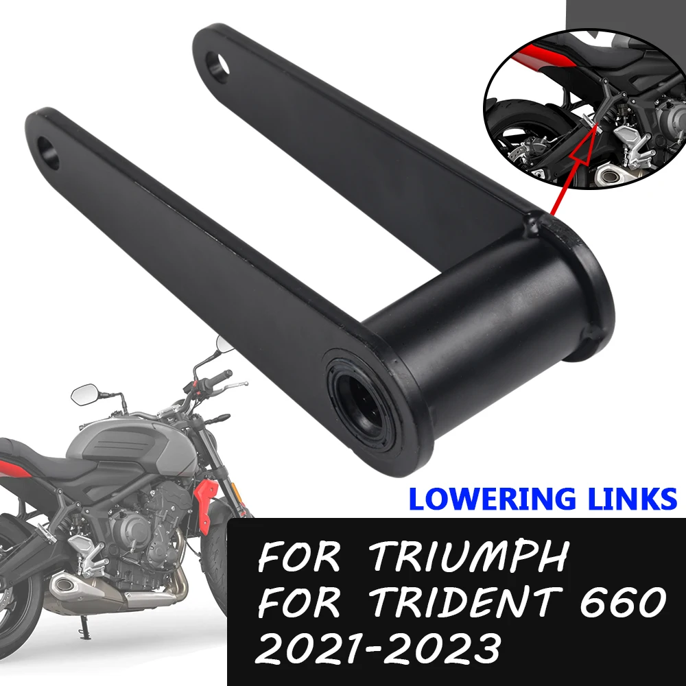 

Motorcycle Accessories Rear Shock Absorber Suspension Lowering Links Kit Droping For Triumph Trident 660 Trident660 2021 2022