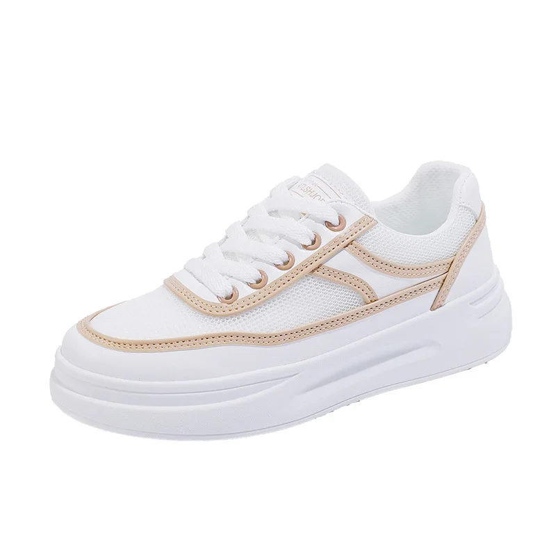 

2022 Fashion Summer Women Shoes Trend Platform Shoes New Comfortable Breathable High Quality Thick Bottom Vulcanized Shoes Women