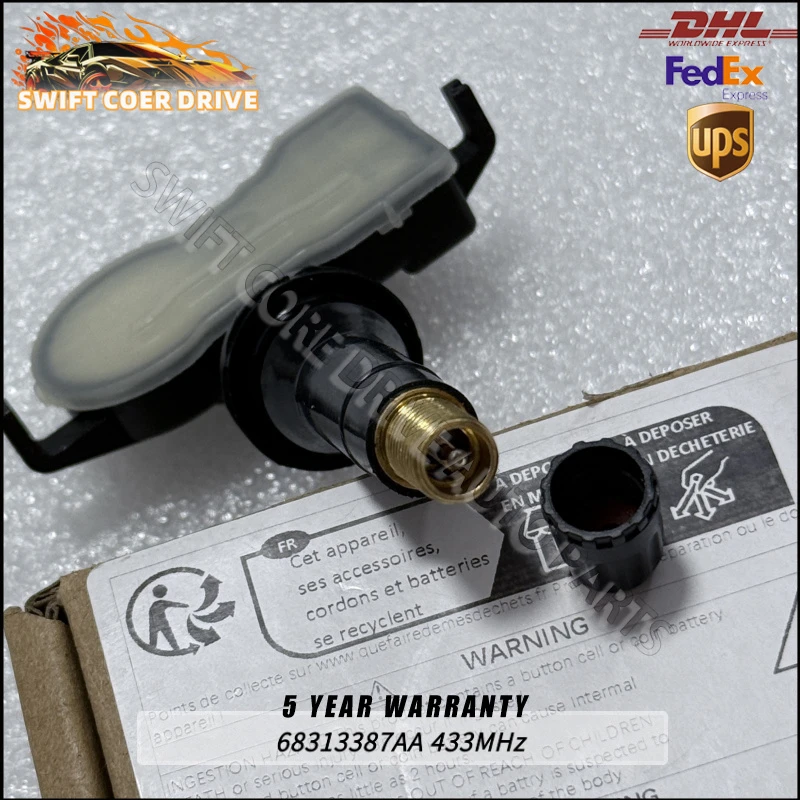 Фото 68313387AA 433 МГц датчики TPMS для Chrysler Pacifica 2013-2022 Jeep Compass Renegade 68313387AB 68252493AB 68105280AF 53305555 №2