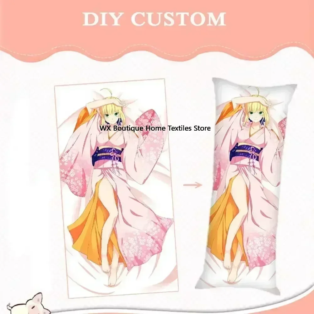 Аниме Dakimakura мультфильмы синий архив Асума Токи косплей наволочка