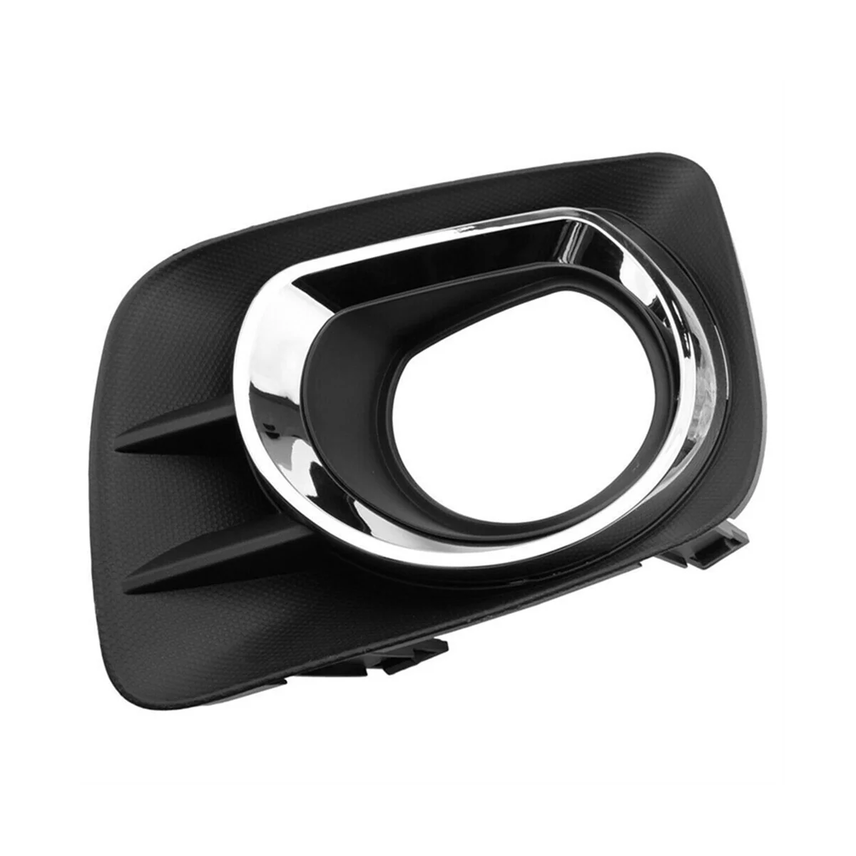 

Left&RightBumper Fog Light Cover TrimFor 2009-2011 Front Bar Lower Mesh Fog Lamp Bezel Hole Cover