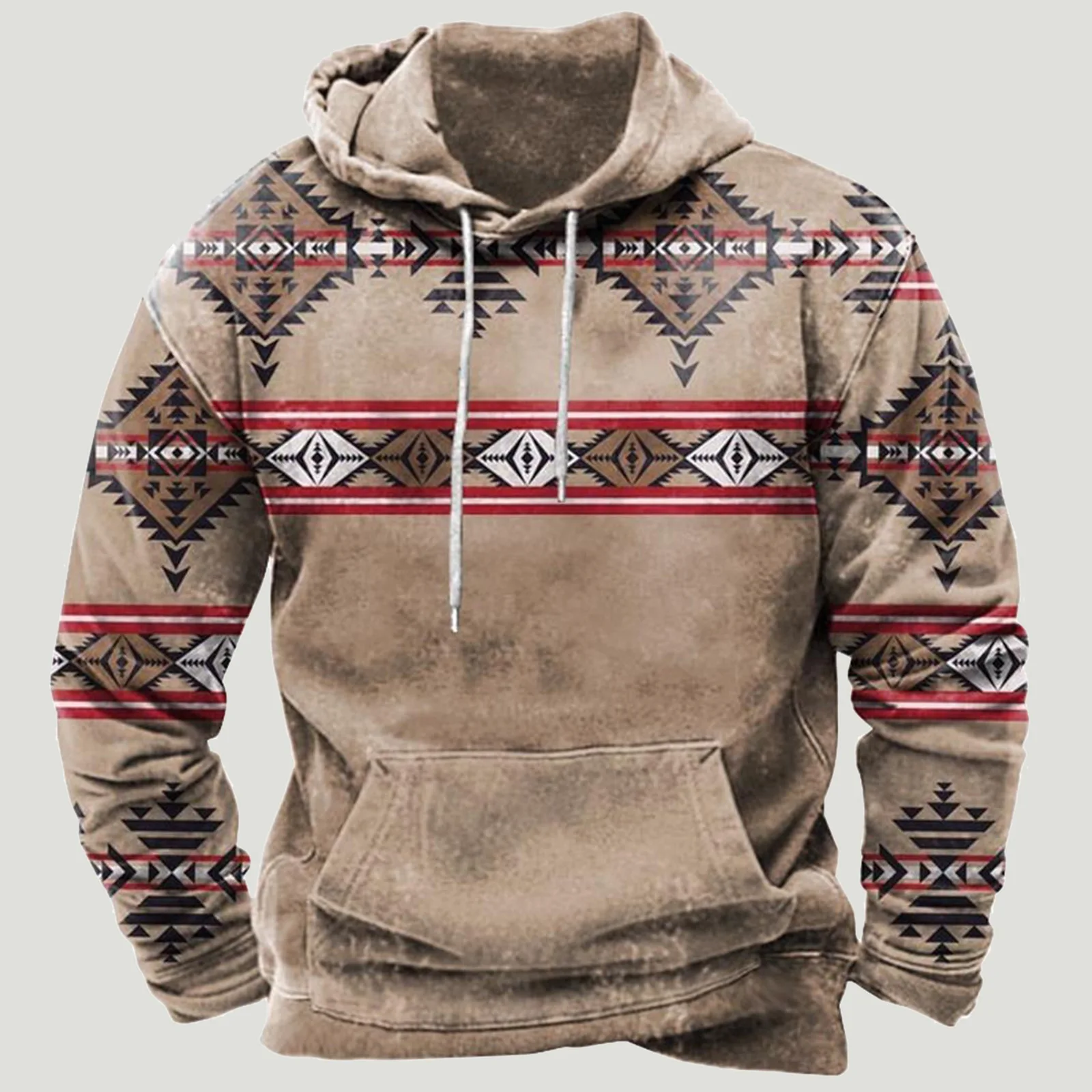 

Мужская повседневная осенне-зимняя кофта с длинным рукавом и круглым вырезом