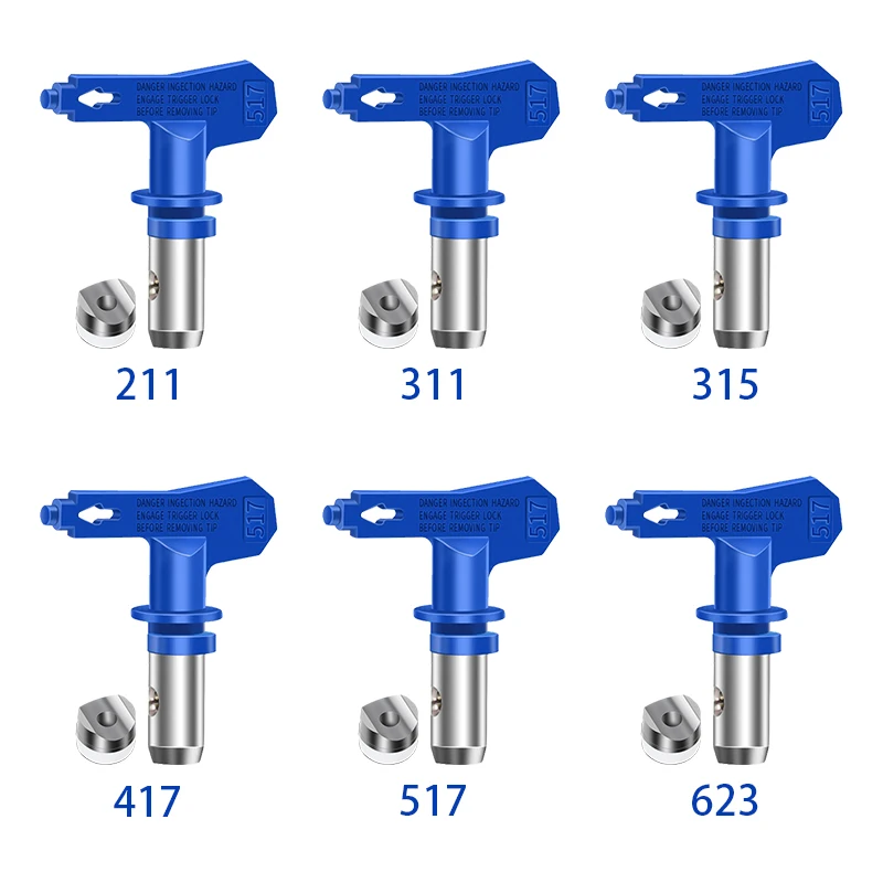 517 синий безвоздушный распылитель краски латексный краскопульт безвоздушный распылитель для безвоздушного распылителя и распылителя краски