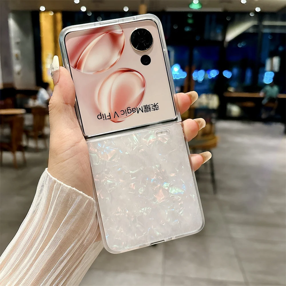 Цветной чехол для телефона с рисунком для Honor Magic V Flip PC ...