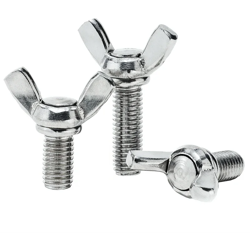 Винты из углеродистой стали для ручной затяжки болты-бабочки винты с крыльями
