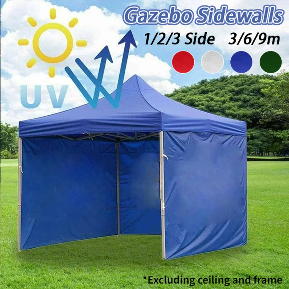 

Canopy Tent Side Wall Waterproof Oxford Cloth Gazebo Tent Shelter Folding Replacement Sidewall Tent for BBQ Party Accessories