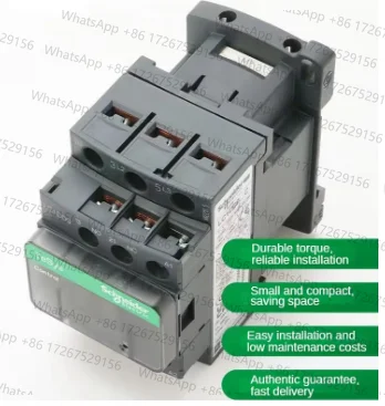 Фото Контакторы Schneider New Black Version AC трехполюсные 3P LC1D25 LC1D32 LC1D38 B7C F7C Q7C M7C 24В 110В 220В 380В №2