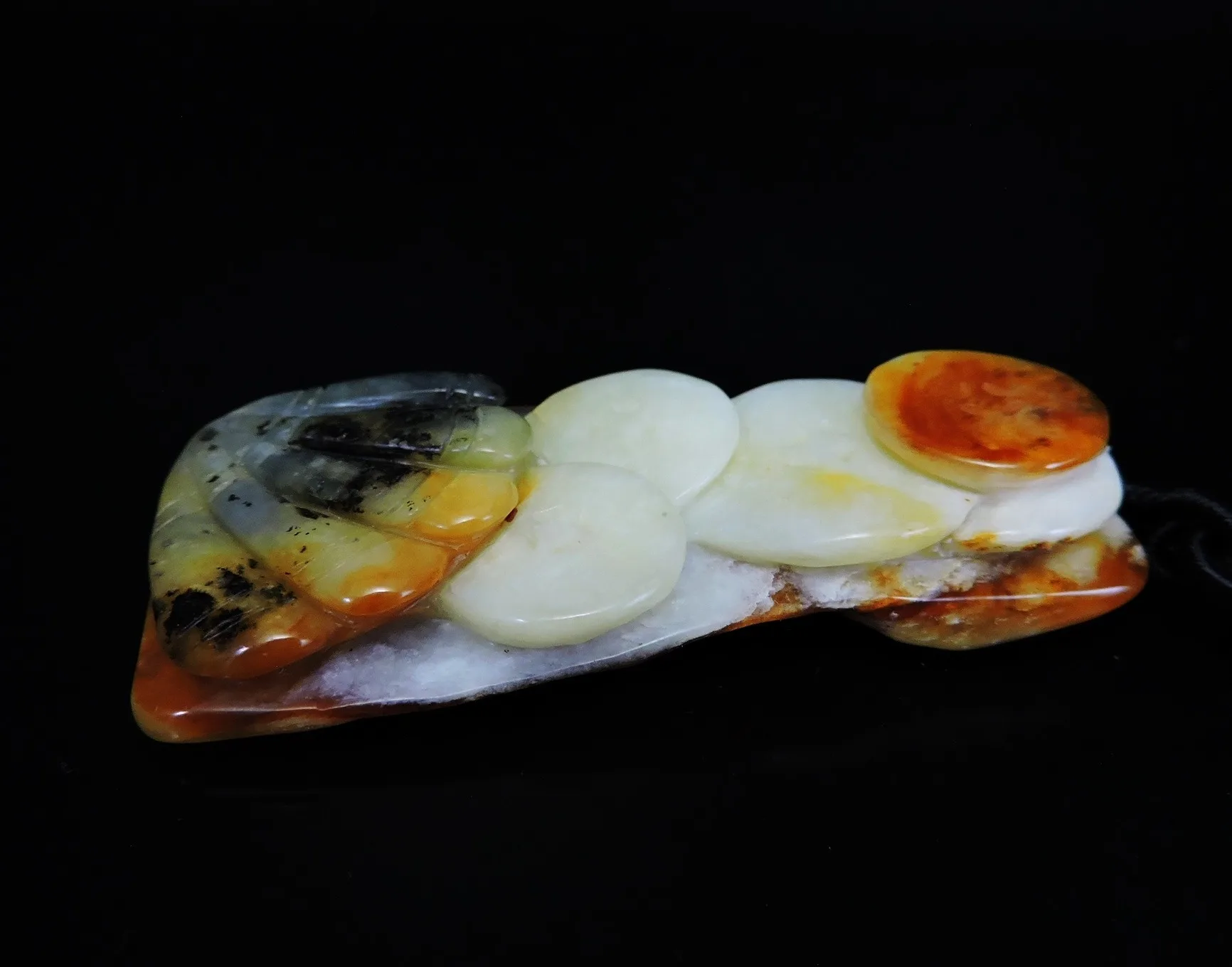 Нефритовое ювелирное изделие бриллиантовое ожерелье ручной работы из ракушек и