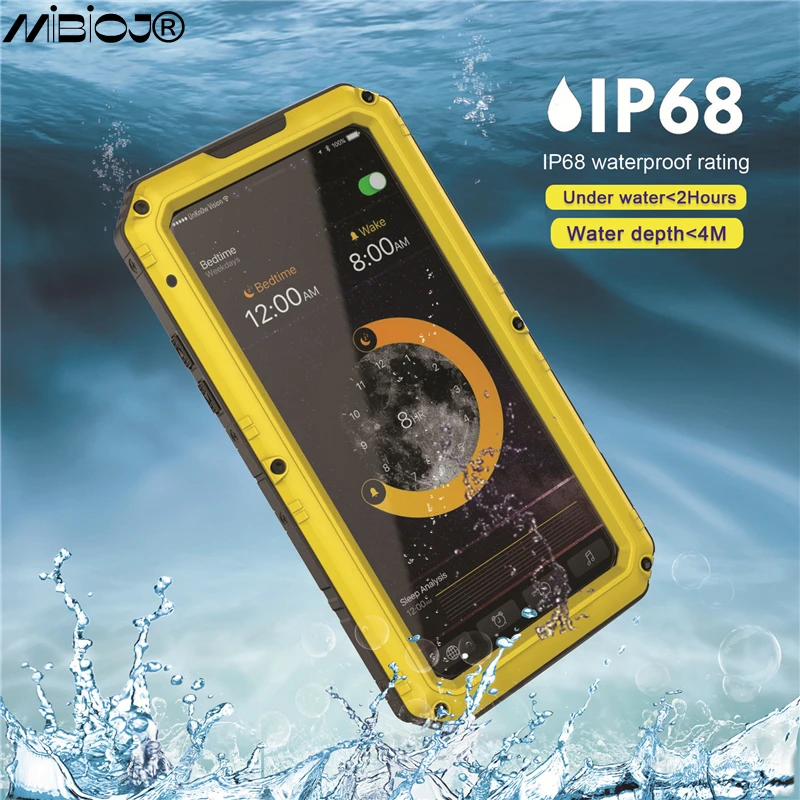 Najtaniej 360 Heavy Duty Metalowa Obudowa Ochronna IP68 Wodoodporna, Odporna Na Wstrząsy Pokrywa Dla IPhone 14 13 12 11 Pro X Xs Max XR 7 8 Plus SE