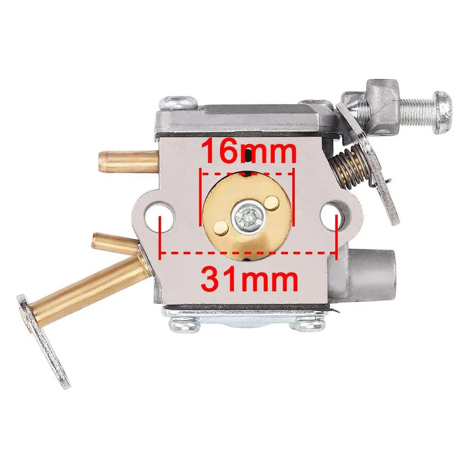 Фото Карбюратор Walbro C1Q-601 C1Q-H42 (300981002) для бензопилы 33cc UT-10532 №4