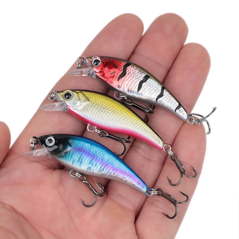 Новинка, 1 шт., 5 см, 4 г, Pesca, джеркбейт, приманка, тонущая приманка для гольяна, жесткая приманка, черный воблер гольяна, воблер, рыболовные снасти (art.: 3920ce882d12a) - 3920ce882d12a