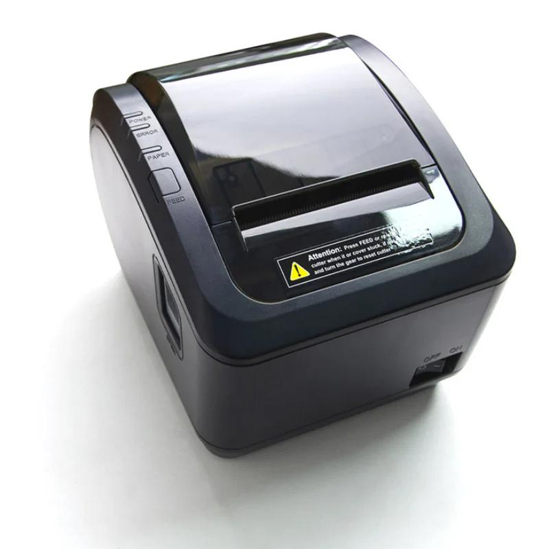

3-дюймовый термопринтер с элегантным дизайном, 80 мм, чековый принтер с USB LAN RS232 Wi-Fi Pos-принтер