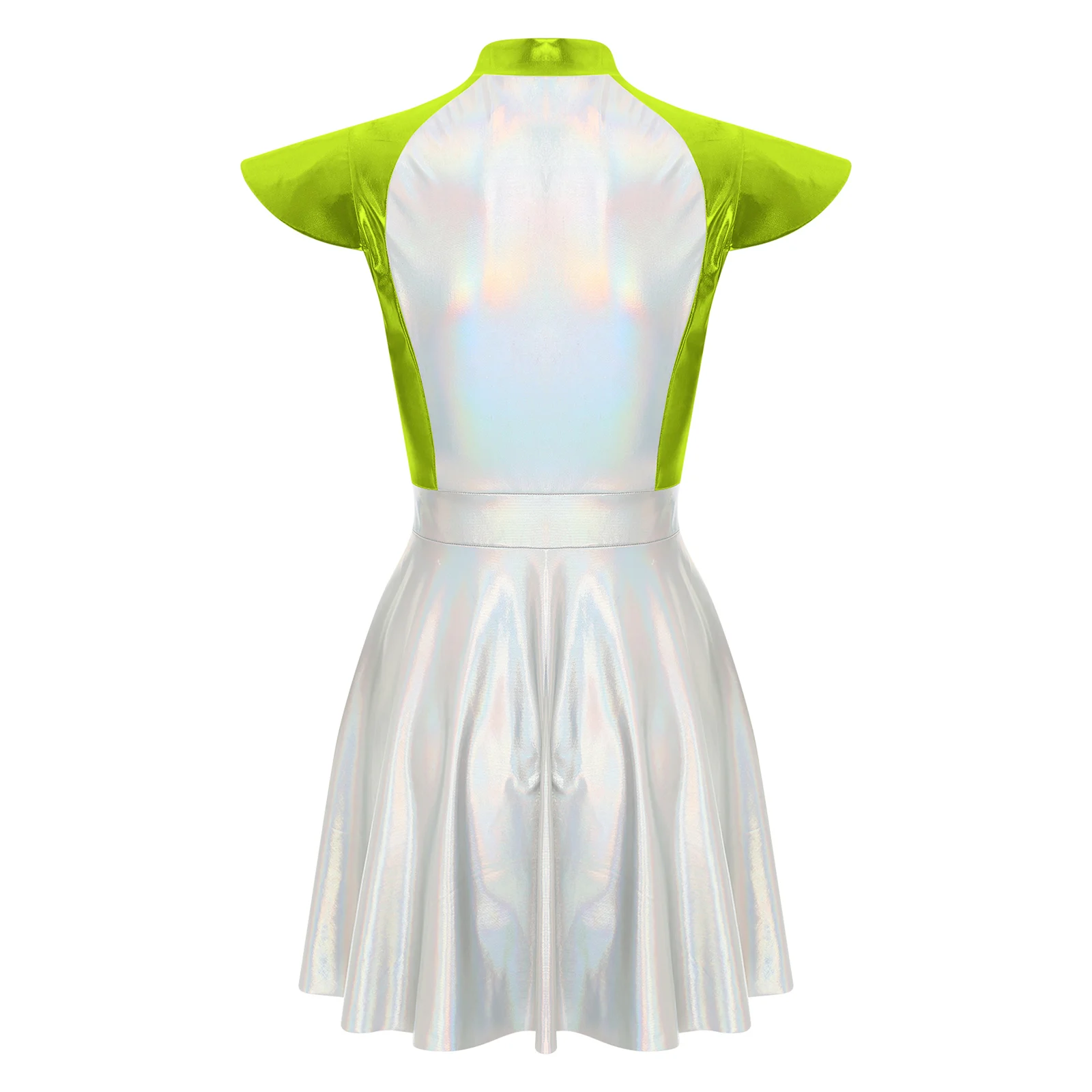 Женская блестящая космическая костюм астронавта наряды для косплея