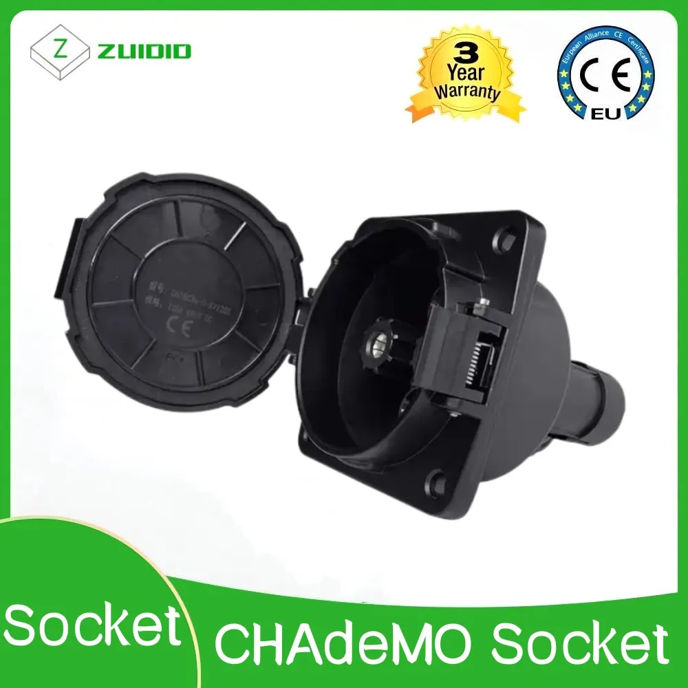 

CHAdeMo inlet socket EV DC charger connector evse charging ccs combo 125A/150A/200A 600V DC
