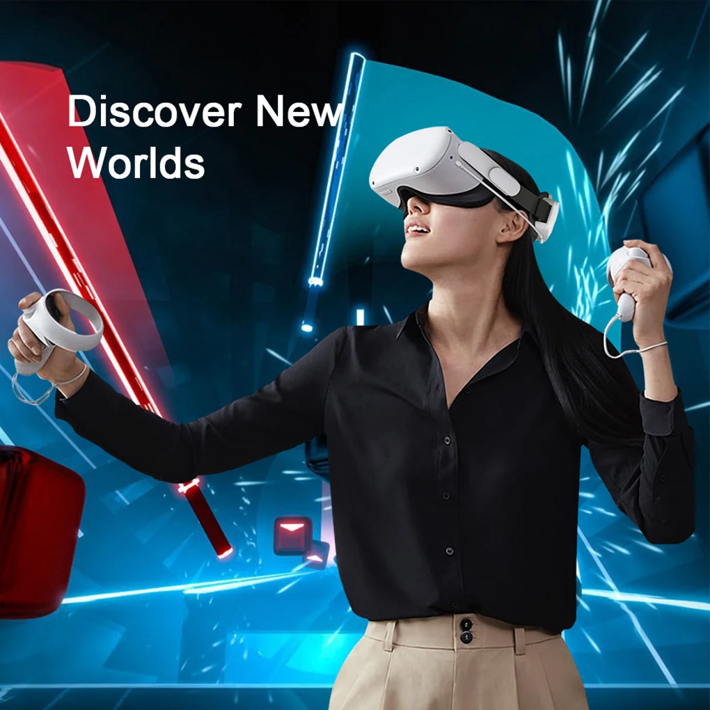 

Ремешок на голову VR, перезаряжаемый внешний аккумулятор, дышащий Регулируемый аккумулятор 5000 мАч, повязка на голову, аксессуары виртуально...