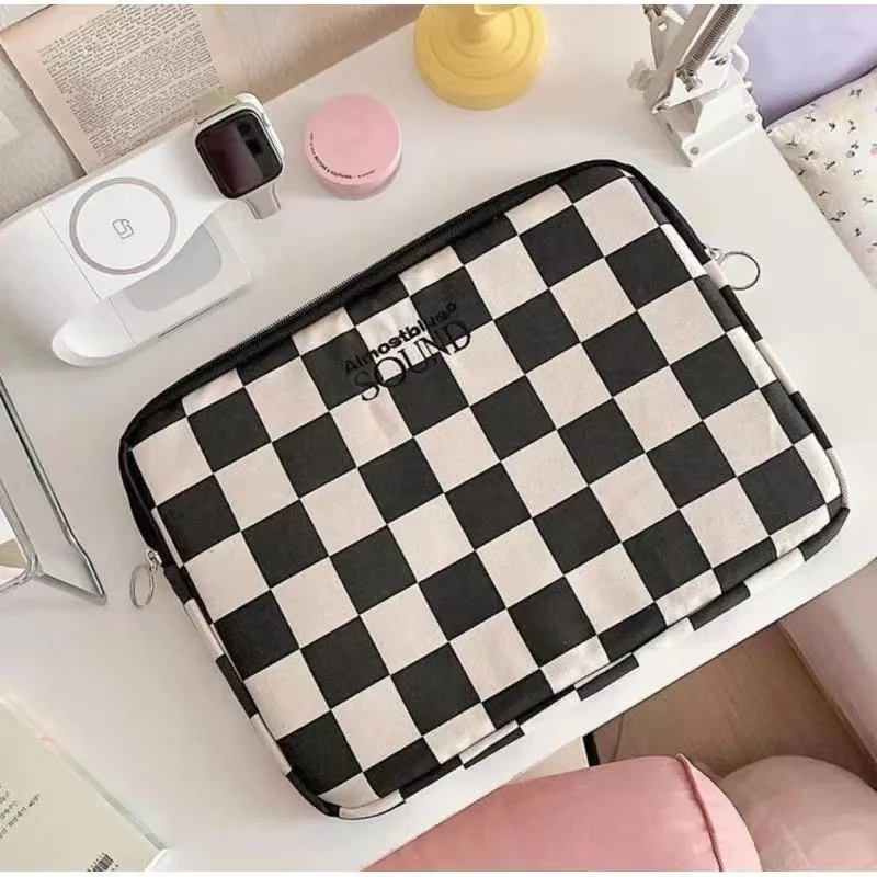 

Korea Laptop Tablet Sleeve Bag For Mac iPad Pro 12.9 9.7 10.5 10.2 Air 4 10.9" Xiaomi pad 5 ASUS Ipad Inner Pouch 11 13 14 Inch