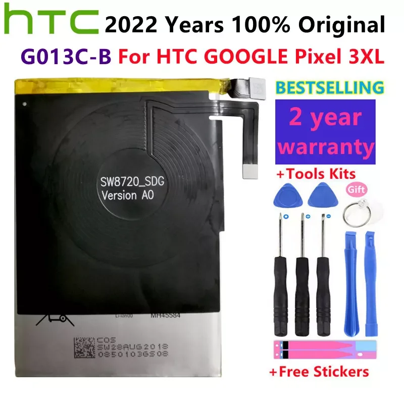 

NEW 100% Original Replacement High Quality Battery For HTC GOOGLE PIXEL 3 Pixel3 XL 3XL PIXEL 4 4A 4XL Pixel4 XL Batteries Bate