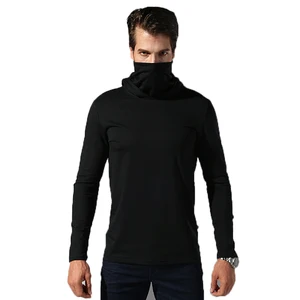 Военные куртки с капюшоном, Мужская водолазка с капюшоном, 2022, Мужская одежда, Стильная мужская толстовка с длинными рукавами, модная повседневная весенне-осенняя брендовая одежда