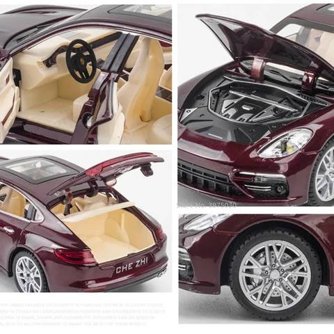 Модель автомобиля YBC YIBAICHENG Panamera 1:24 металл