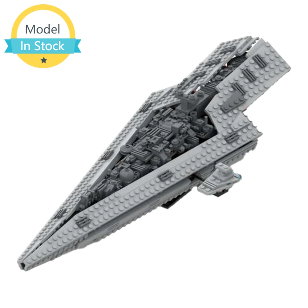 

Military TIE Modified Interceptor Y Wing MOC Warrior Rebellion Space Wars of Assault Ship Light Cruiser Building Blocks Toys