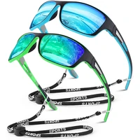 polarized fishing sunglasses mens driving shades classic sun glasses hiking biking rectangular goggles uv400 protection