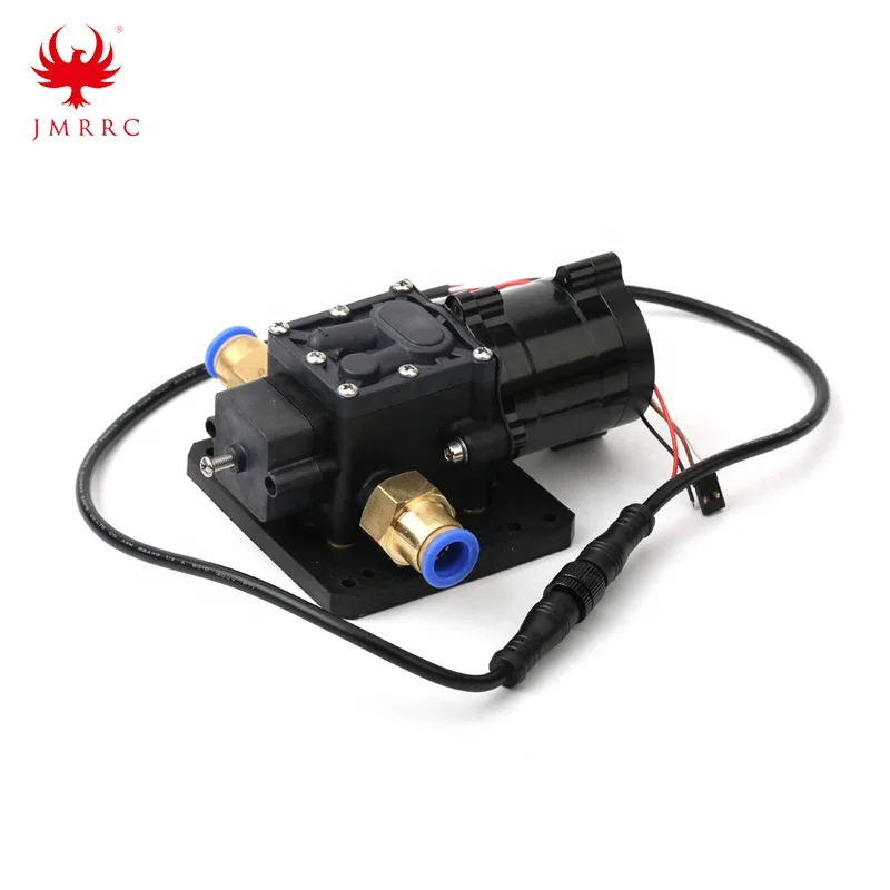 

8L Big Flow Rate Brushless Water Pump Built-In ESC 12S-14S Sprayer Diaphragm Pump For Agriculture Spraying Drone JMRRC