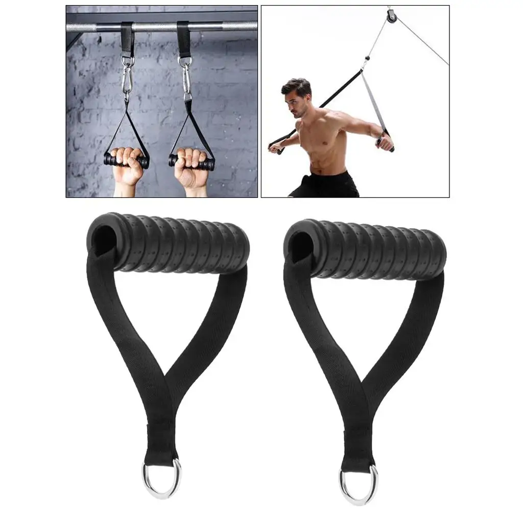 Упаковка из 2 шт. ручки для эспандеров D ремень упражнений пенопластовый