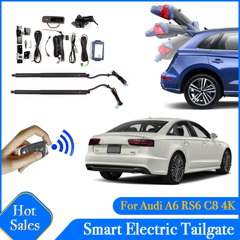 

Car Power Trunk Opening Electric Suction Tailgate Intelligent Tail Gate Lift Strut For Audi A6 RS6 C8 4K 2018~2022 Special