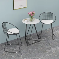 design waiting counter dining chair backrest industrial dining room luxury chair modern bar leisure taburete cocina furniture